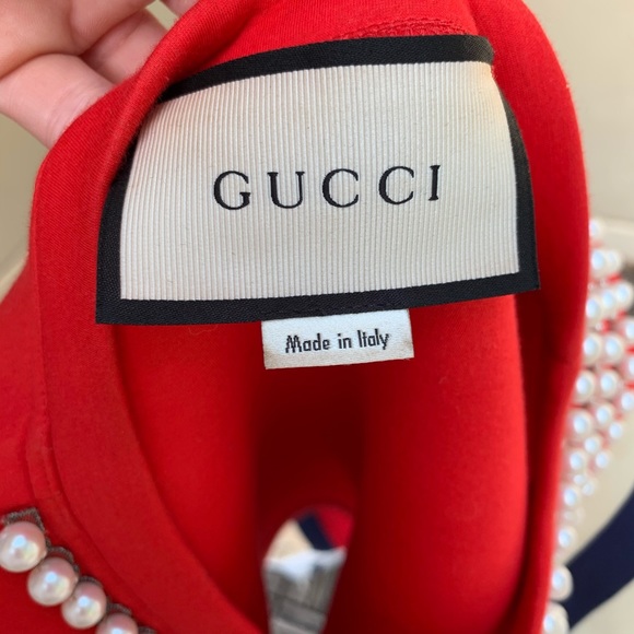 Gucci Jeweled Neckline Top - Picture 5 of 6